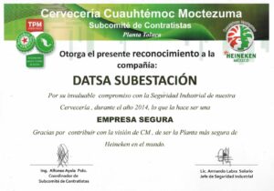Reconocimiento 2014